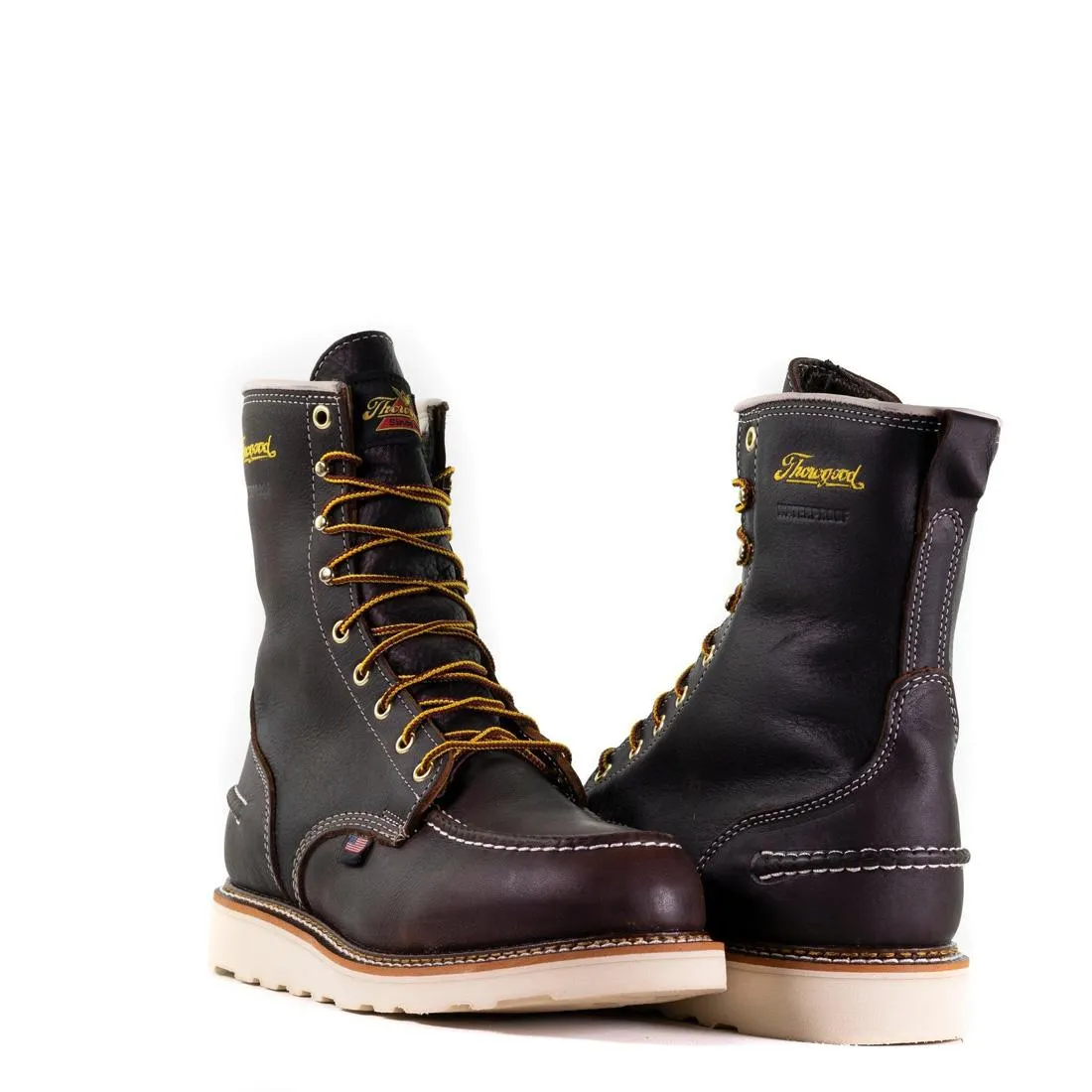 1957 Series 8" Waterproof Moc Toe Boot with Maxwear Wedge Briar Pitstop