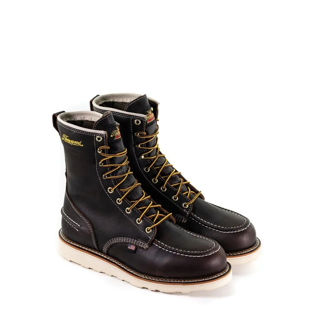 1957 Series 8" Waterproof Moc Toe Boot with Maxwear Wedge Briar Pitstop