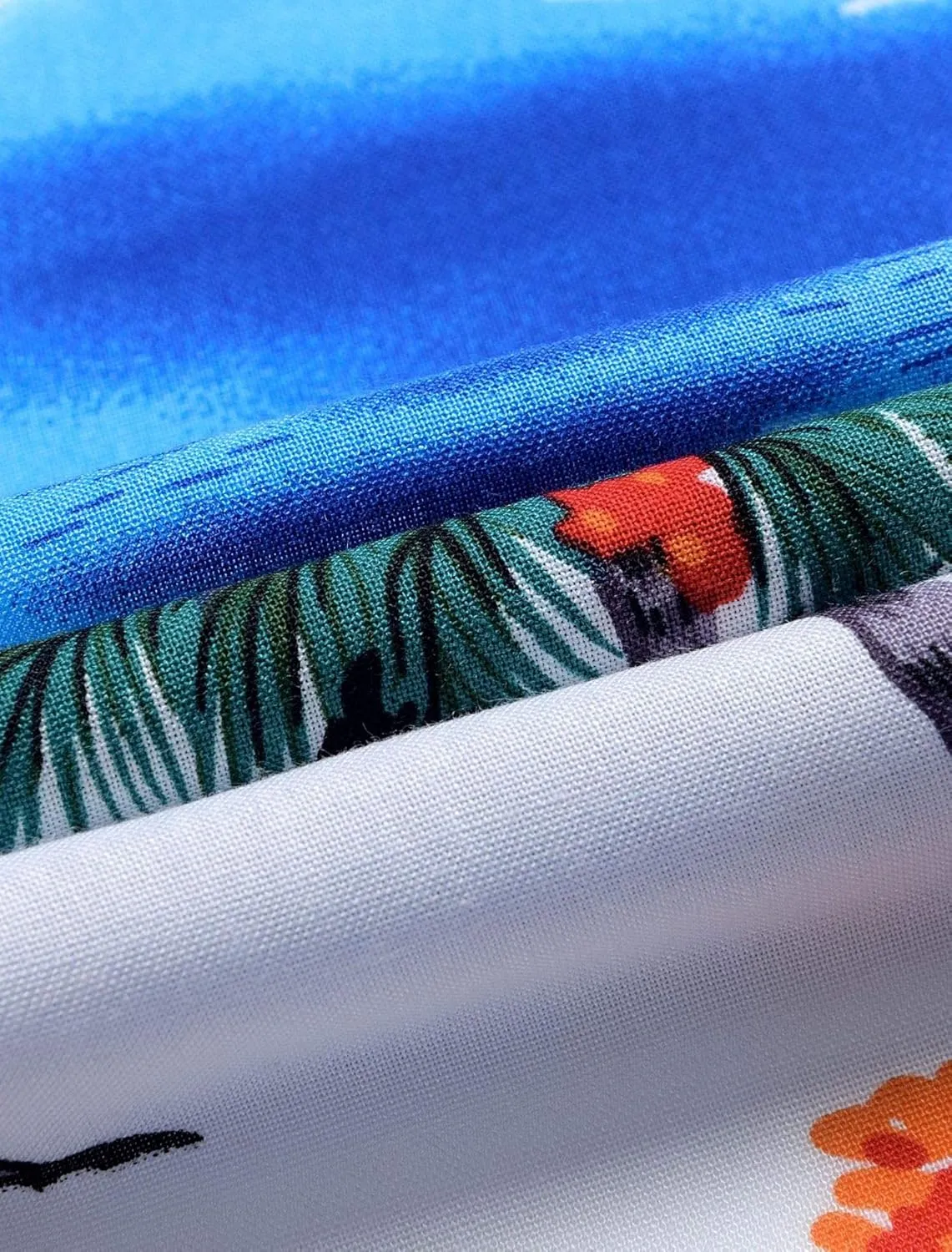 Alimens & Gentle Hawaiian Shirt for Men Summer Beach Casual Short Sleeve Button Down Shirts Printed Tropical Vacation Shirts