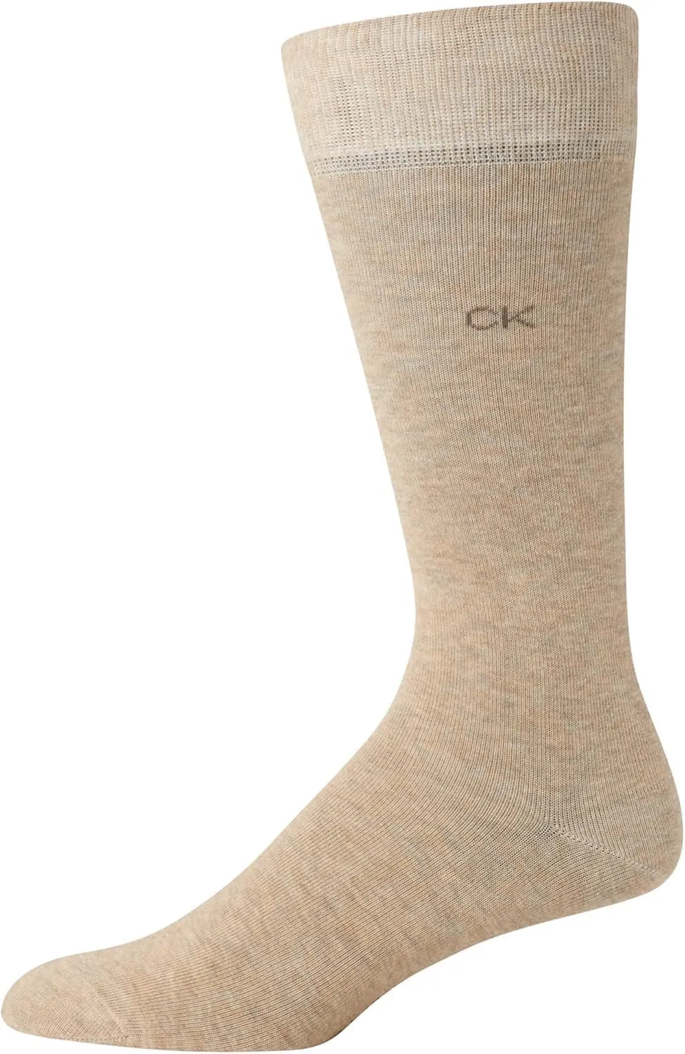 Calvin Klein Men's Dress Socks - Cotton Blend Crew Socks: Patterns and Solids (4 Pack)