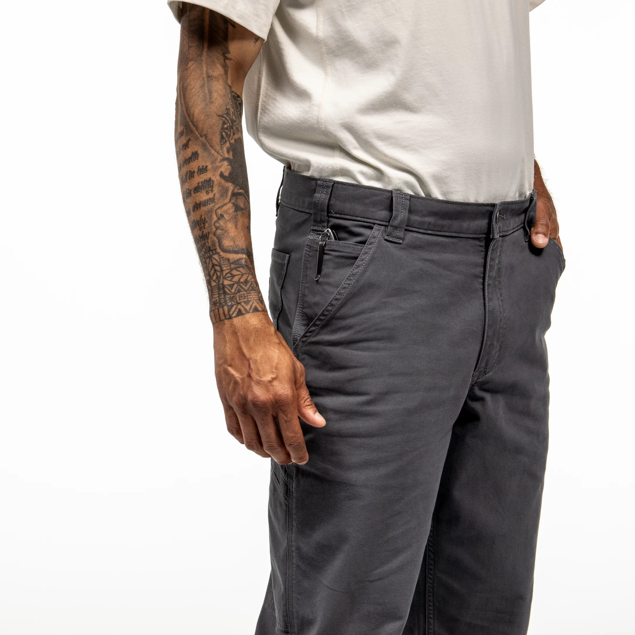 Carhartt Men's Rugged Flex® Relaxed Fit Canvas Work Pant - Dark Khaki