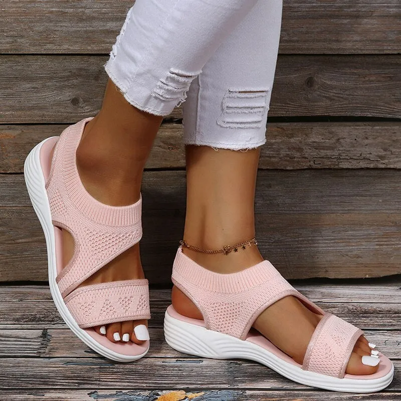 Comfortable airy summer sandals