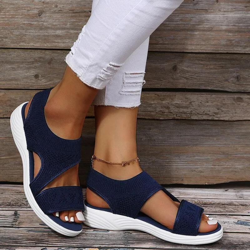 Comfortable airy summer sandals