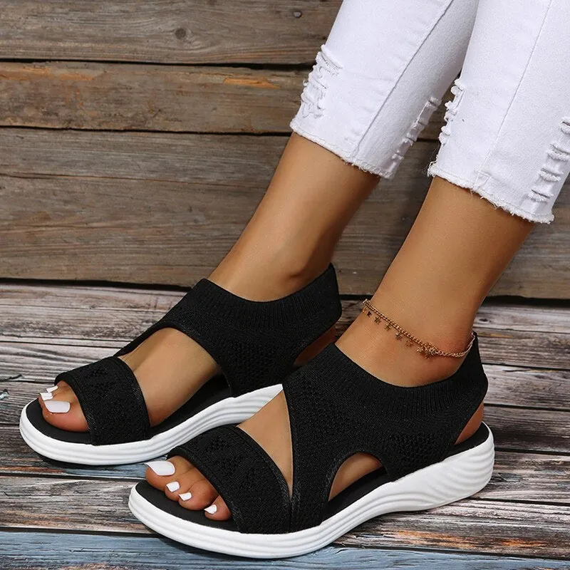Comfortable airy summer sandals