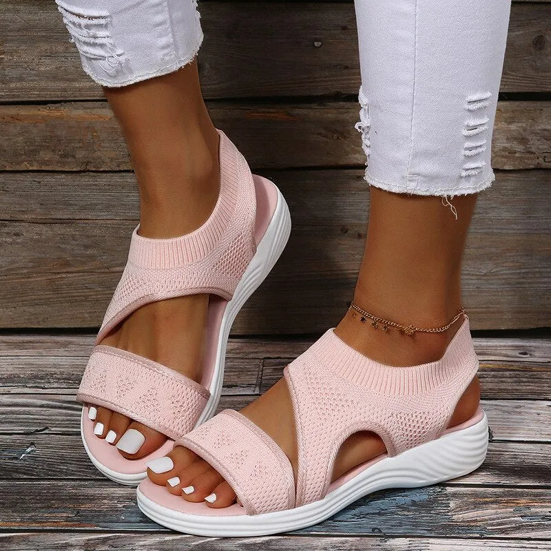 Comfortable airy summer sandals