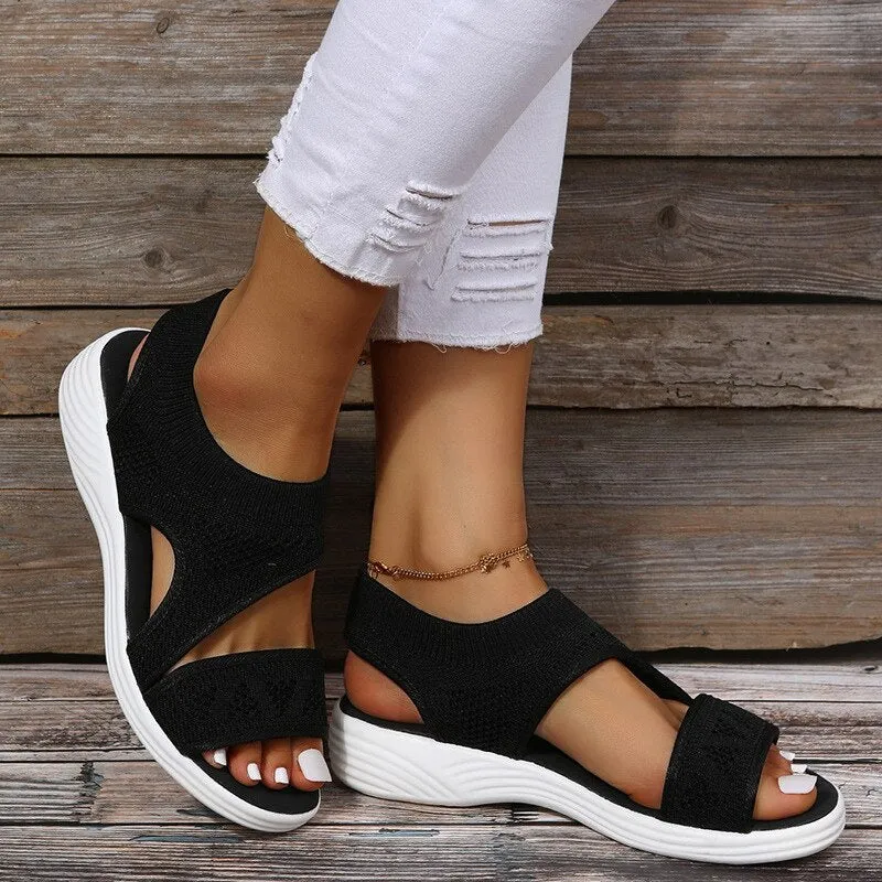 Comfortable airy summer sandals