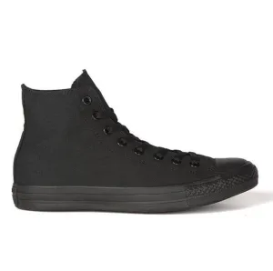 Converse Chuck Taylor All Star Classic Black Mono Canvas Hi Top M3310C