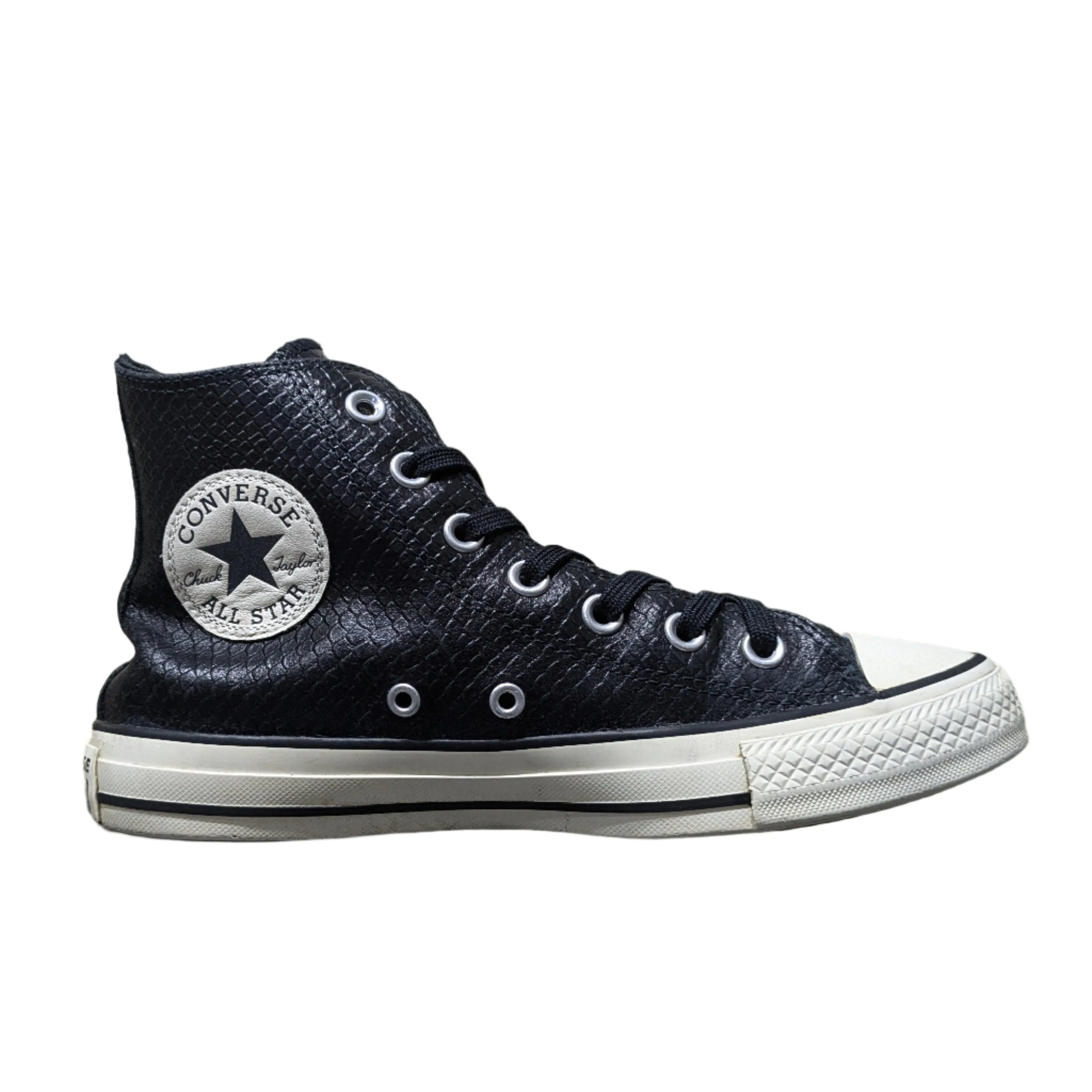 Converse Chuck Taylor All Star Snake Sneakers - Black/White/Black Size UK 5 / EU 37.5 / US 7