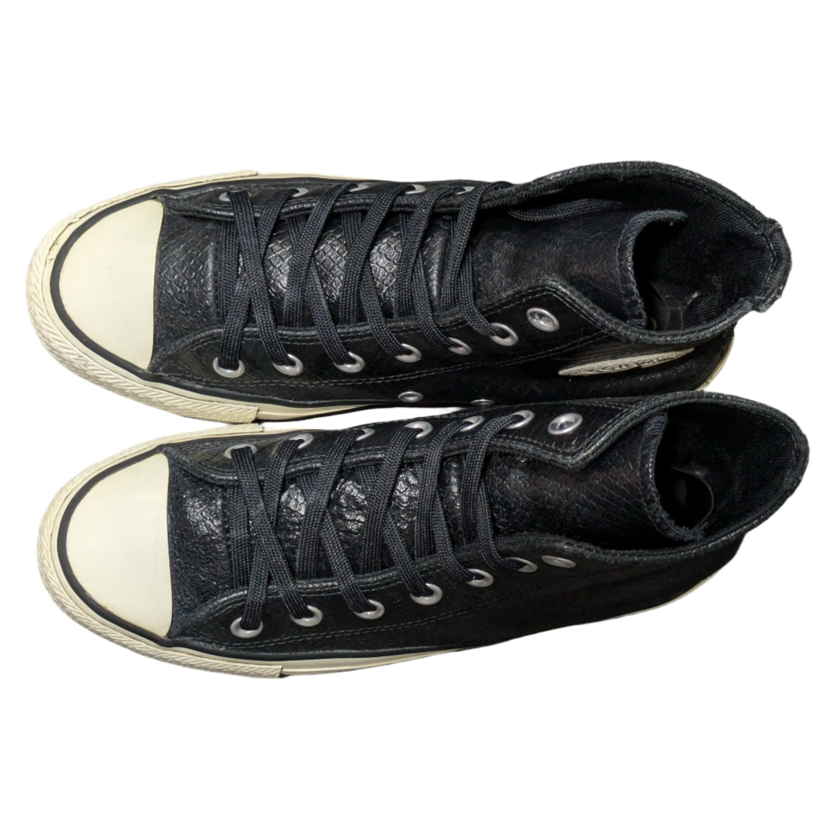 Converse Chuck Taylor All Star Snake Sneakers - Black/White/Black Size UK 5 / EU 37.5 / US 7