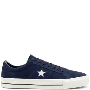 Converse One Star Pro OX Unisex Dark Obsidian Suede Low Sneakers 3.5 M/5 W