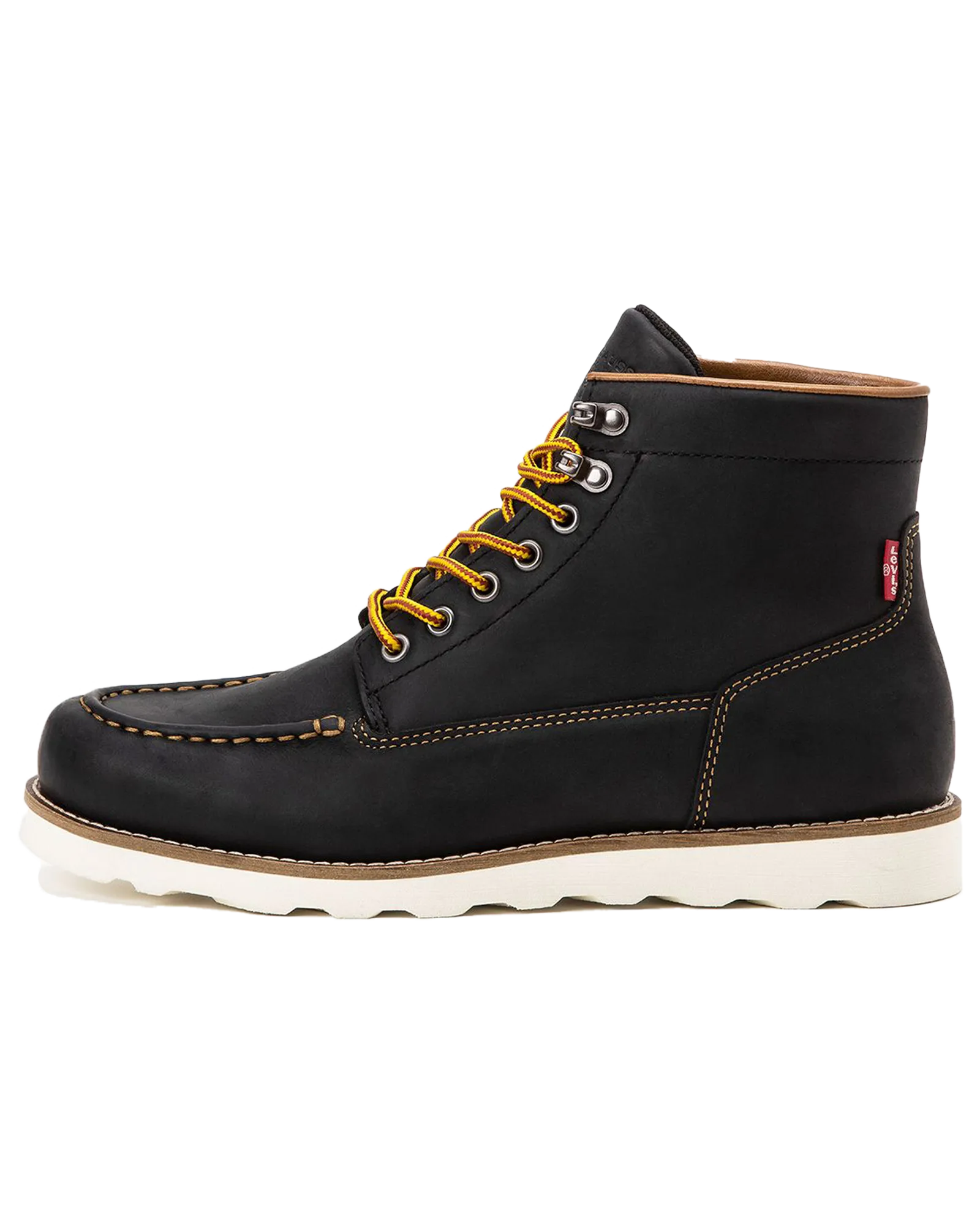Darrow Moccasin Boots in Regular Black