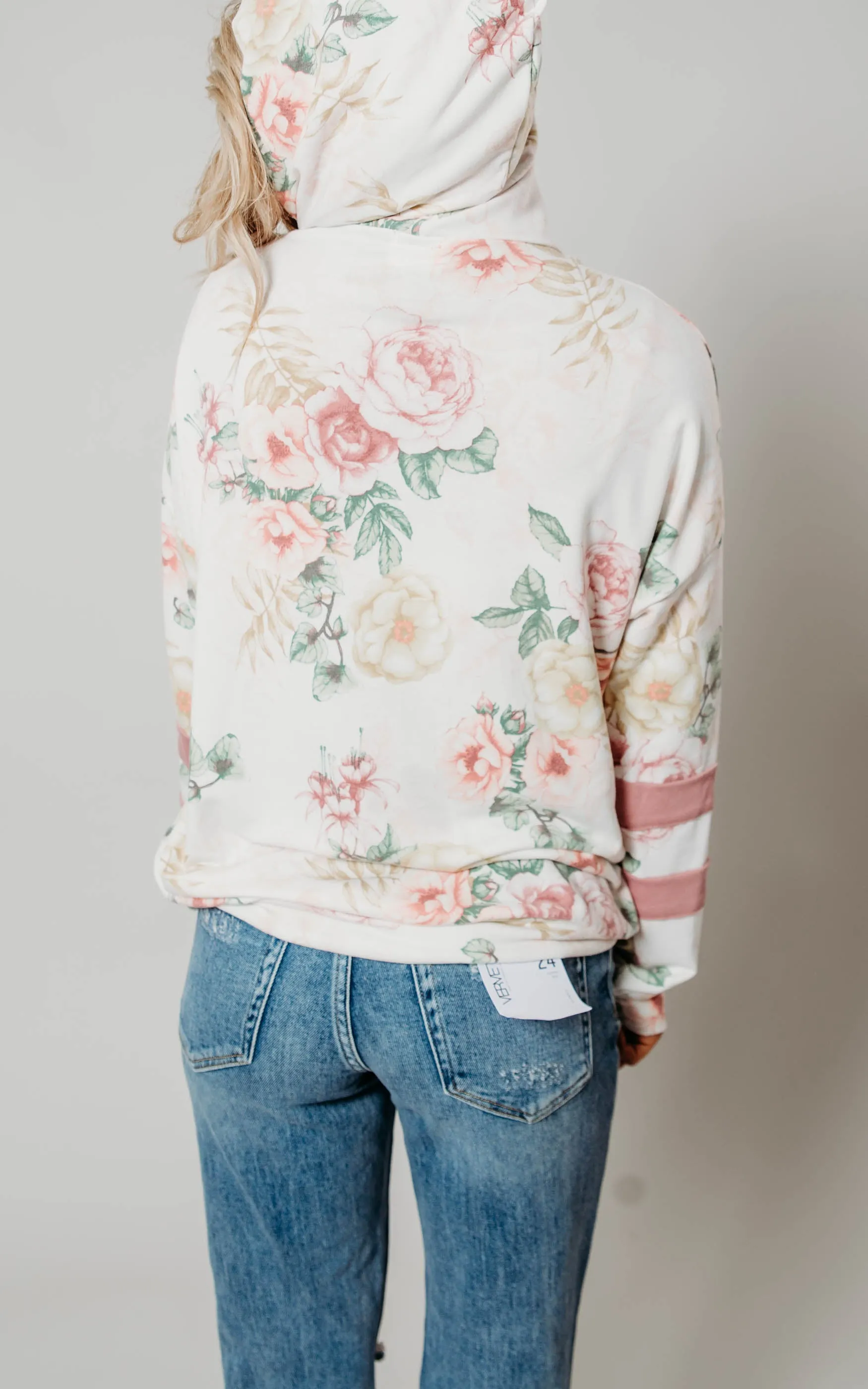 Floral Hoodie - Final Sale