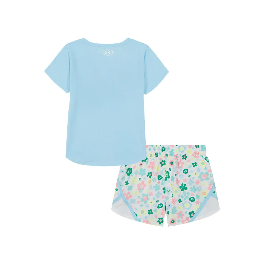 Girls' Under Armour Infant All Sports Short/T-Shirt 2-Piece Set