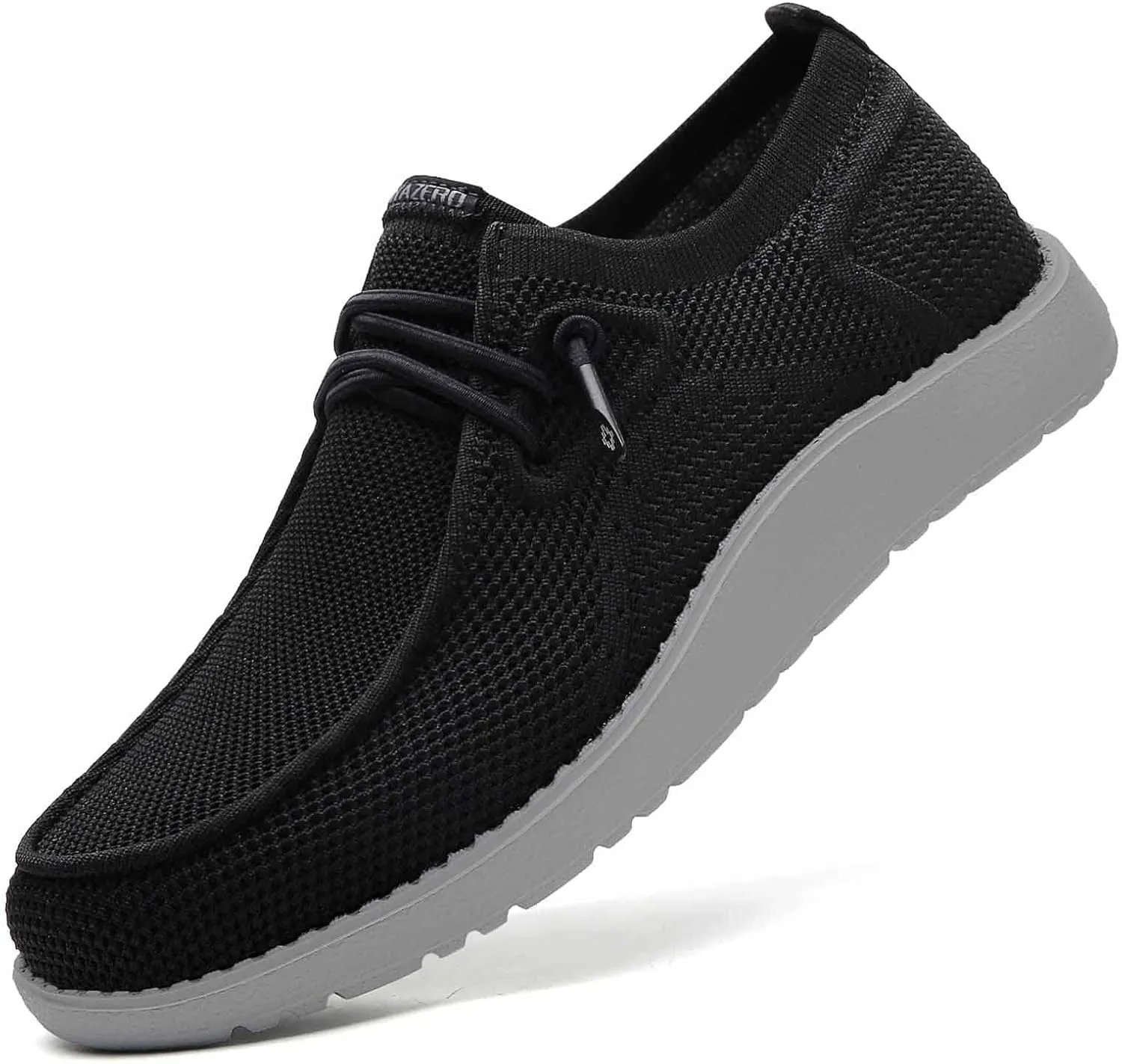 ITAZERO Men Extra Wide Shoes - 4E to 5E Wide Toe Box Shoes for Men XX Wide Width Swollen Feet - Men's Loafers & Slip-ons with Arch Support Insole for Plantar Fasciitis