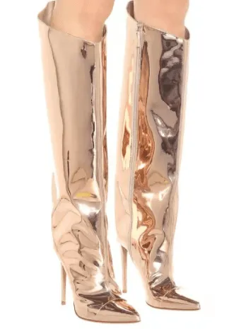 Knee-High-Boots-Metallic Frenzy-1 by Liliana