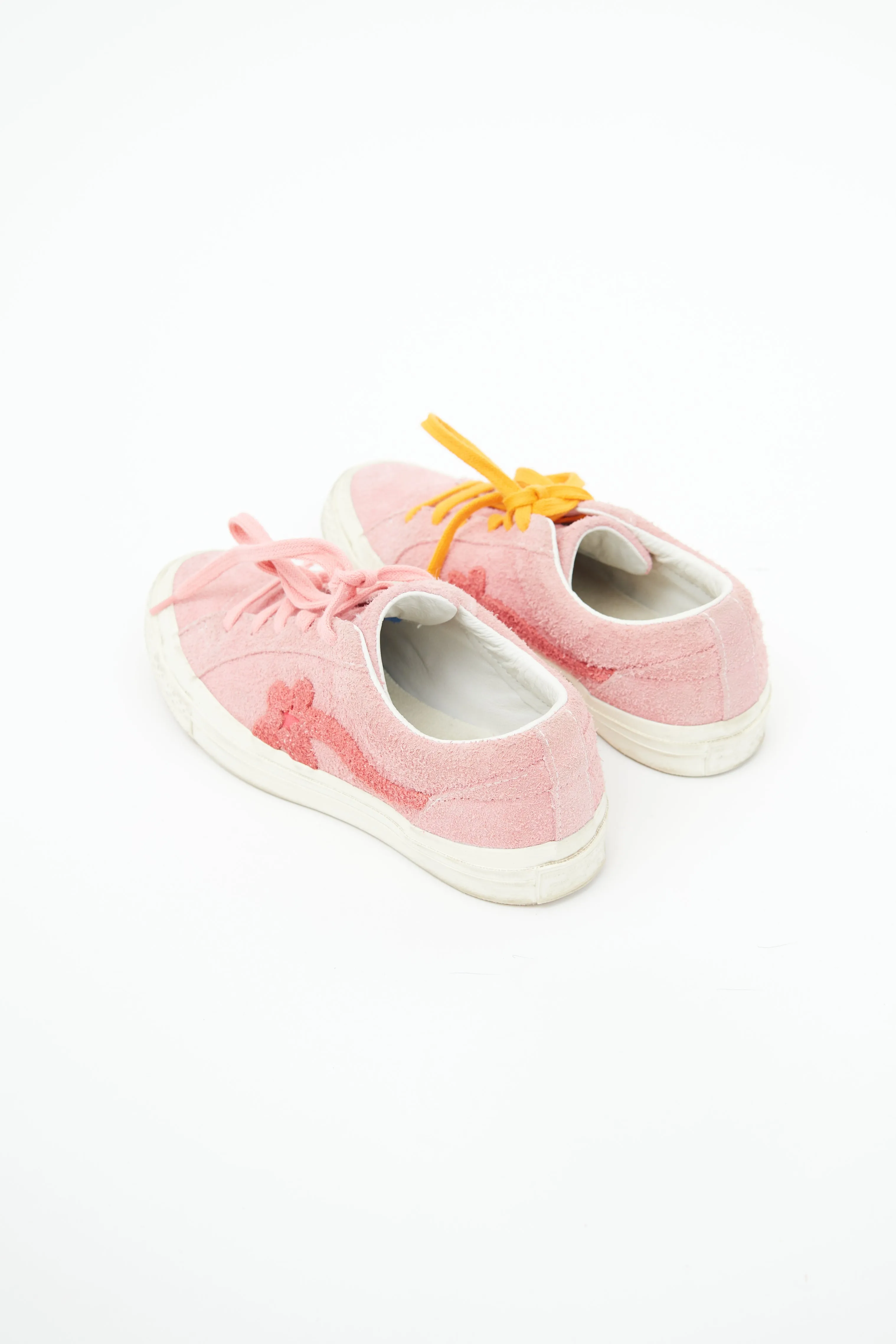 Le Fleur Pink Suede Sneaker