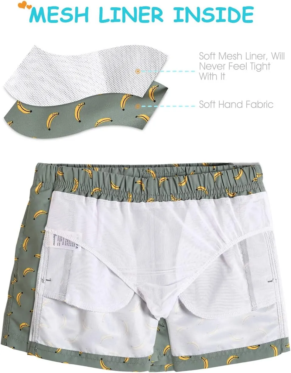 maamgic Boys Swim Trunks Toddler Swim Shorts Little Boys Bathing Suit Swimsuit Toddler Boy Swimwear