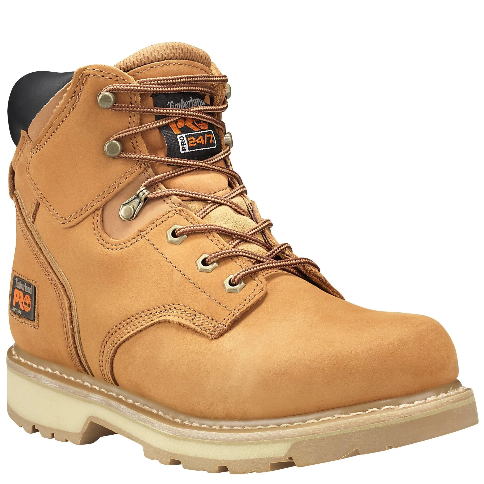 Men's Pit Boss 6" Work Boot - Wheat Nubuck