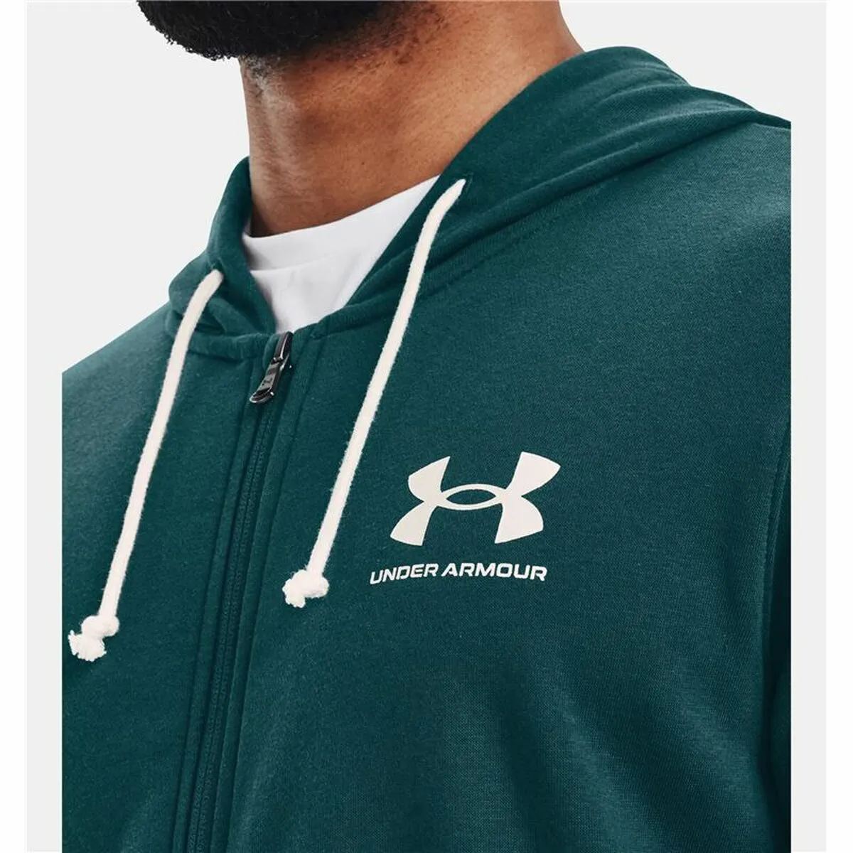Men'S Sports Jacket Under Armour Rival Terry Green