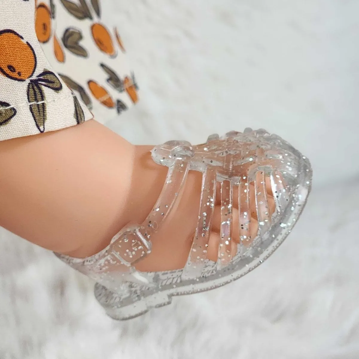 Minikane Doll Jelly Sandals