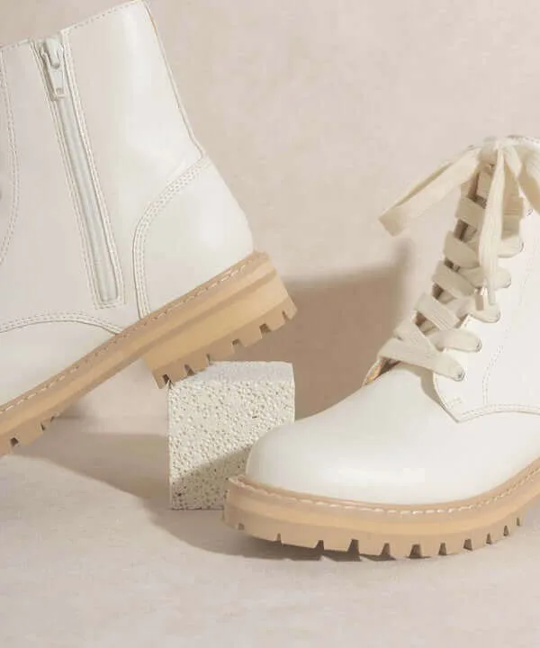 OASIS SOCIETY Amora - Military Combat Boots