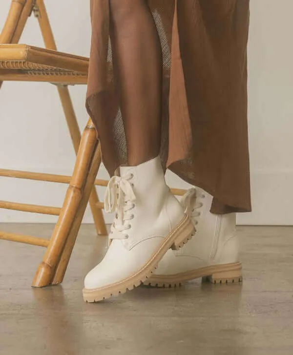 OASIS SOCIETY Amora - Military Combat Boots