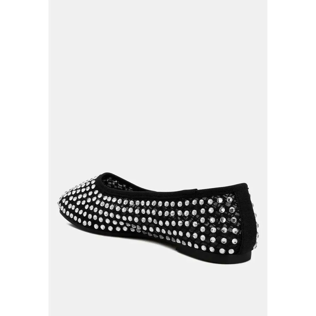 Orson Naked Rhinestone Ballerinas