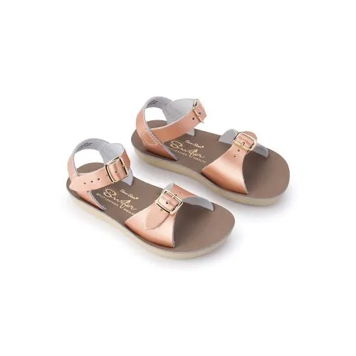 Salt Water Sandals - Sun-San Surfer (Kids) Rose Gold