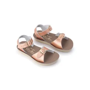 Salt Water Sandals - Sun-San Surfer (Kids) Rose Gold