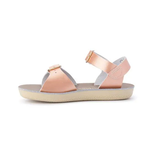 Salt Water Sandals - Sun-San Surfer (Kids) Rose Gold