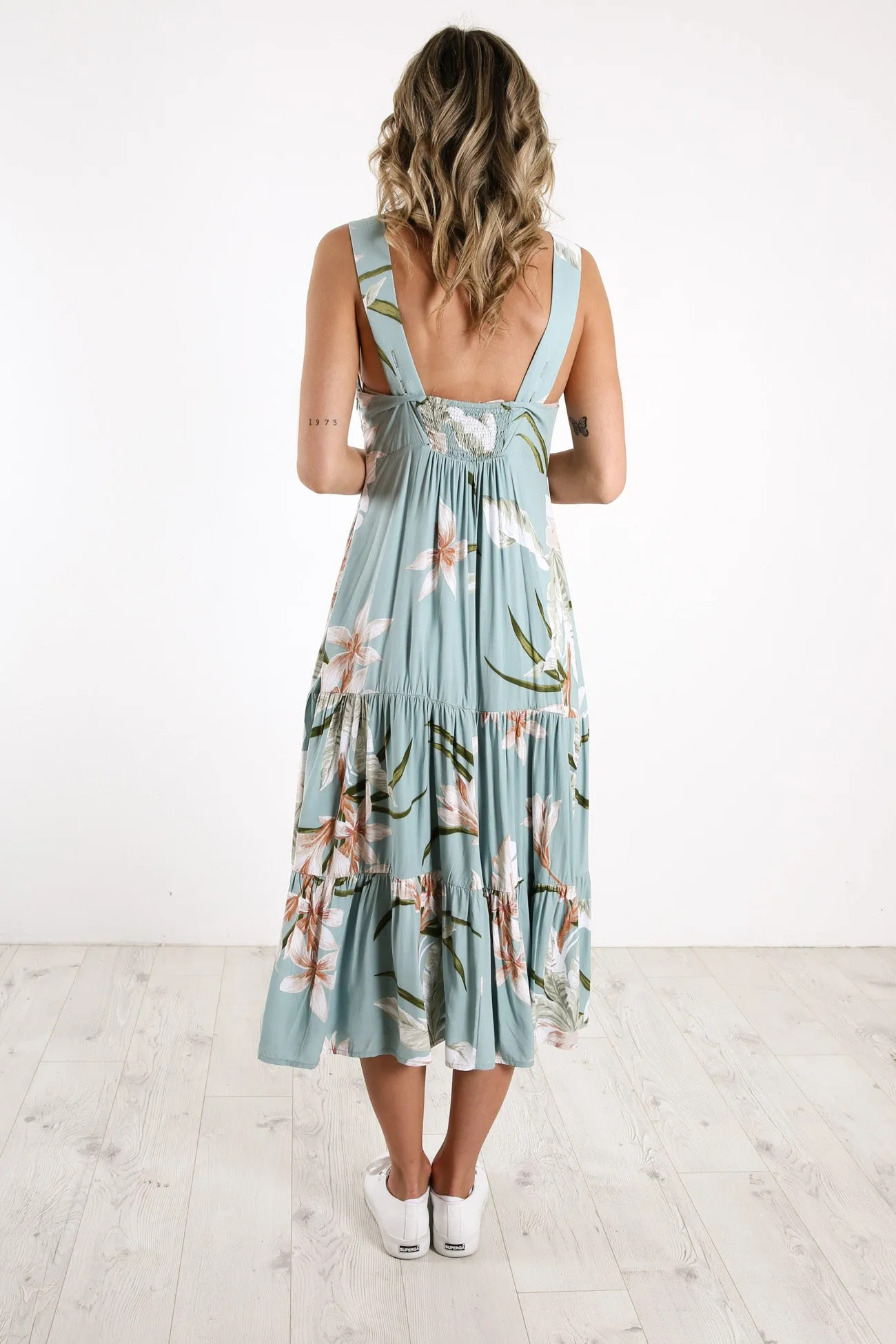 Sarah Dress Blue
