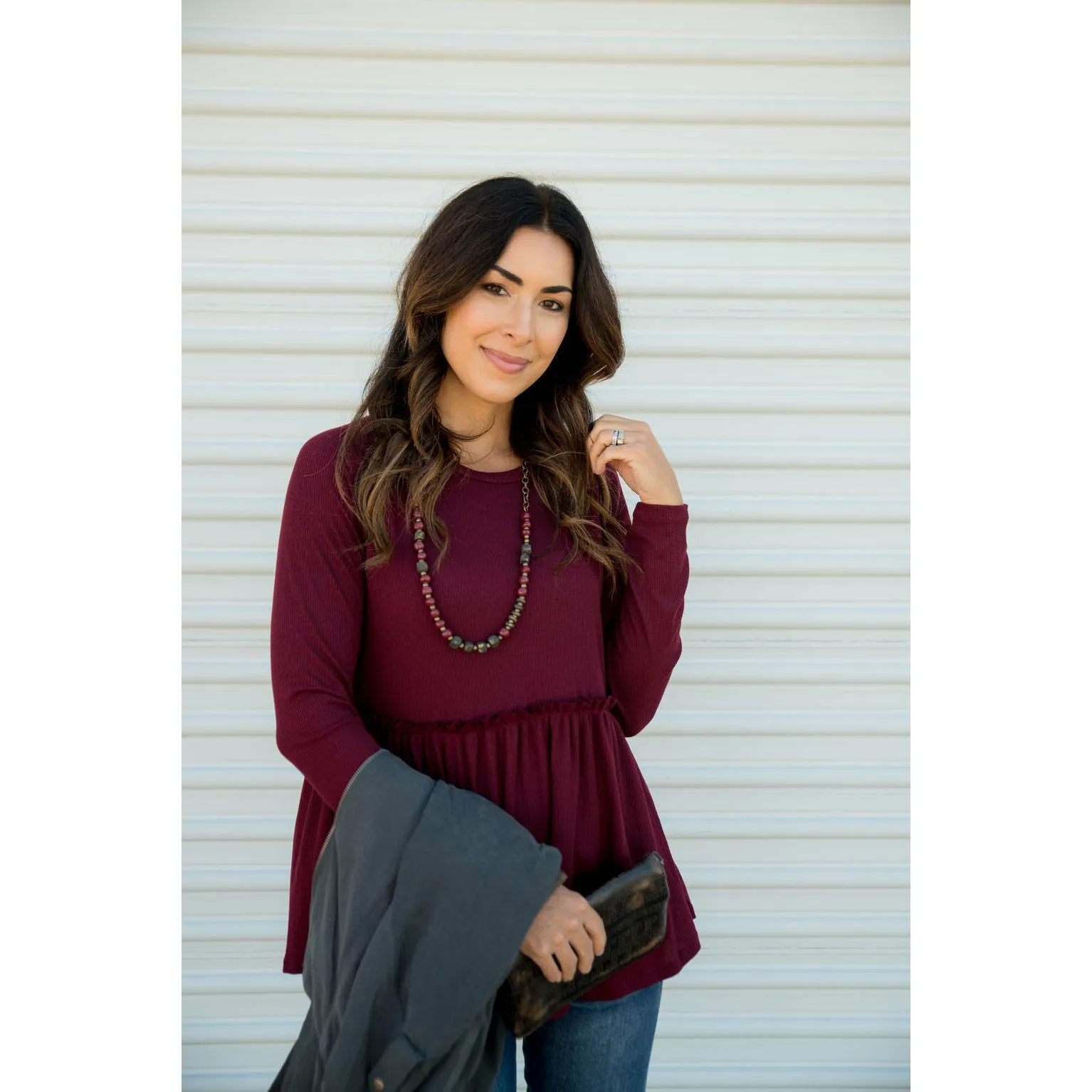 Thermal Cinched Tee
