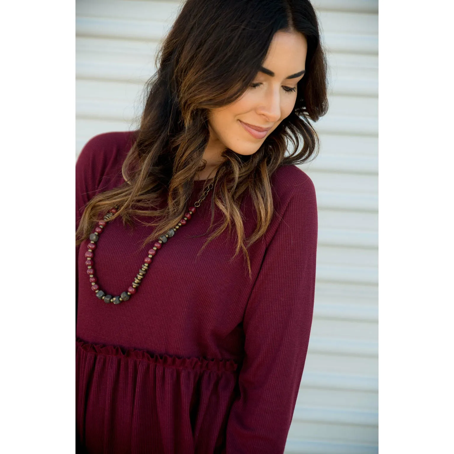 Thermal Cinched Tee