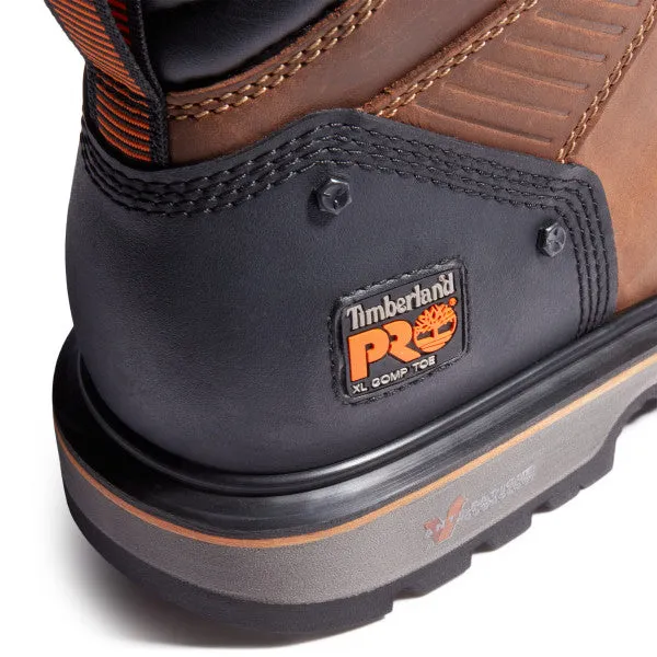 Timberland PRO Ballast mens 6" Composite Toe Work Boot TB0A29KY214 - Brown