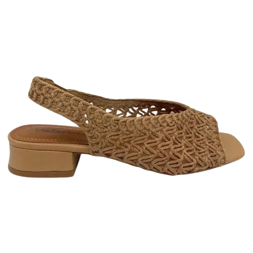 Valerio Conte Salto sandal  -  Pecan