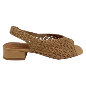 Valerio Conte Salto sandal  -  Pecan
