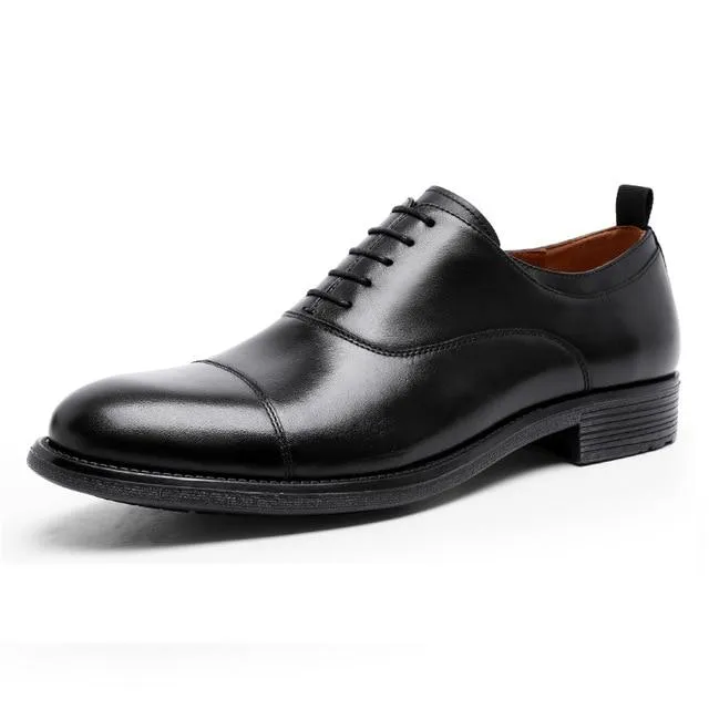 West Louis™ Gentleman Retro Patent Leather Oxford