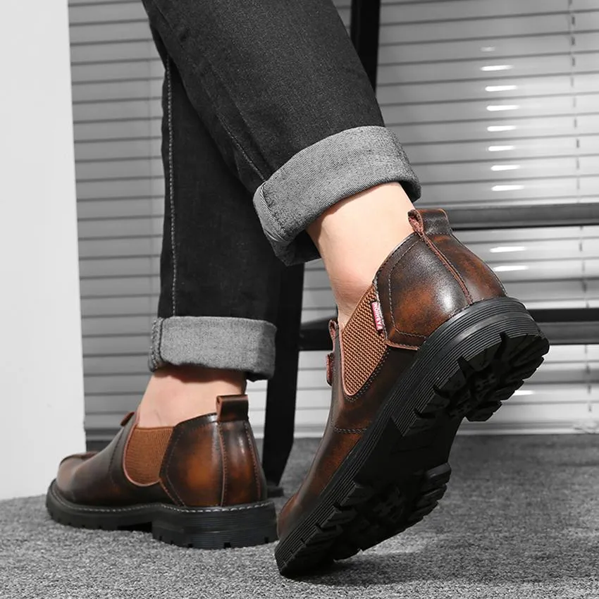 West Louis™ Retro British Style Shoes