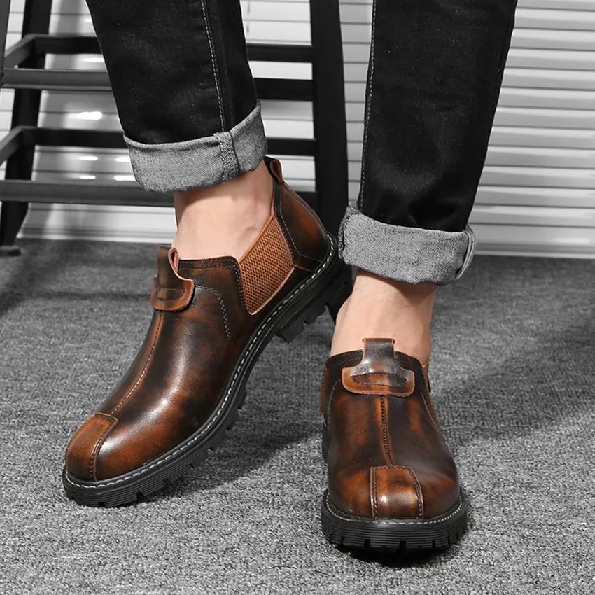 West Louis™ Retro British Style Shoes