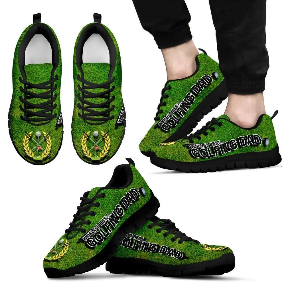 World's Best Golfing Dad Running Shoes (D)